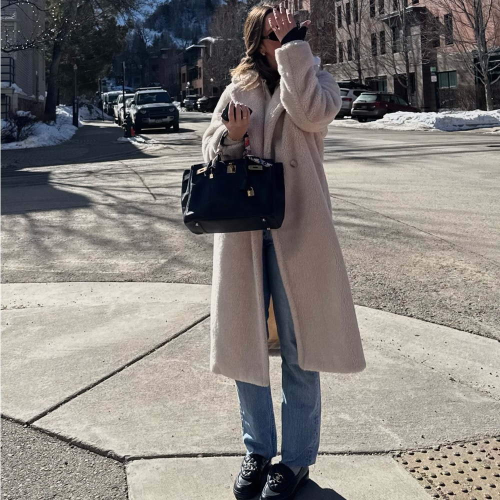 Aritzia Teddy Coat